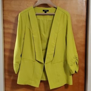 Torrid open front blazer
